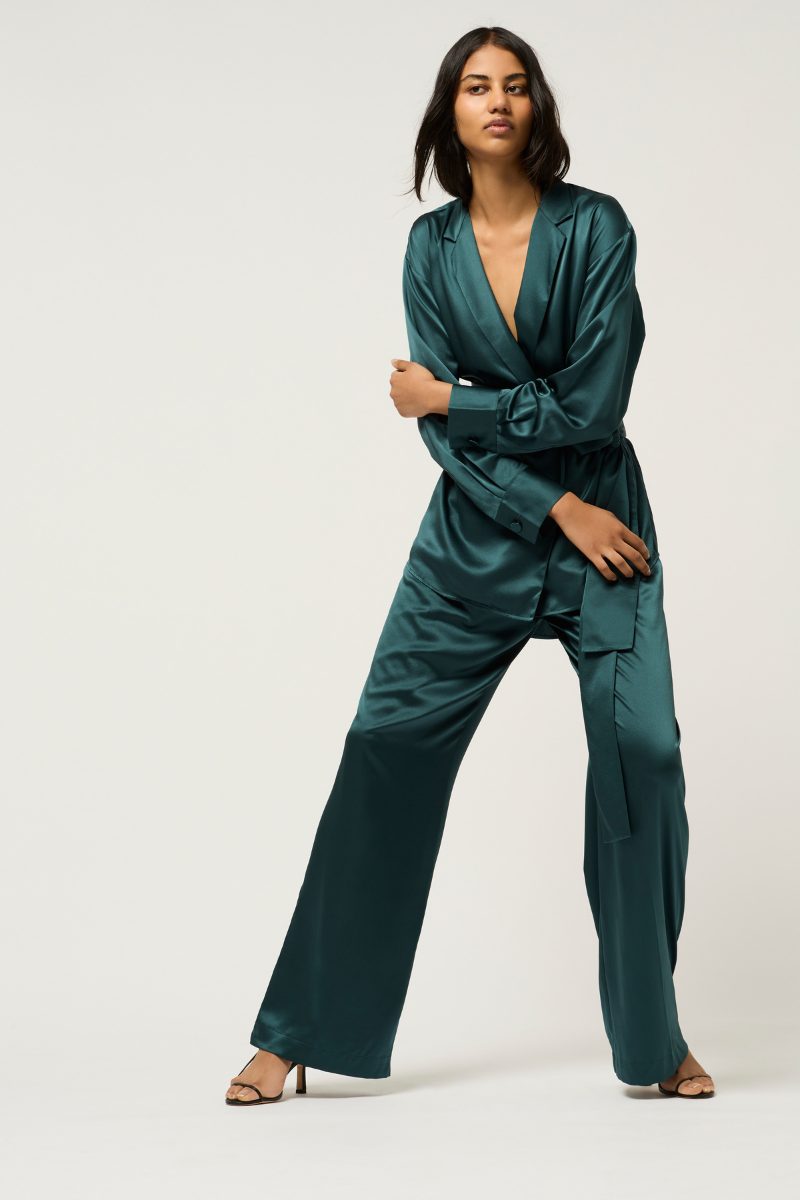 RELAXED SILK BOY PANT