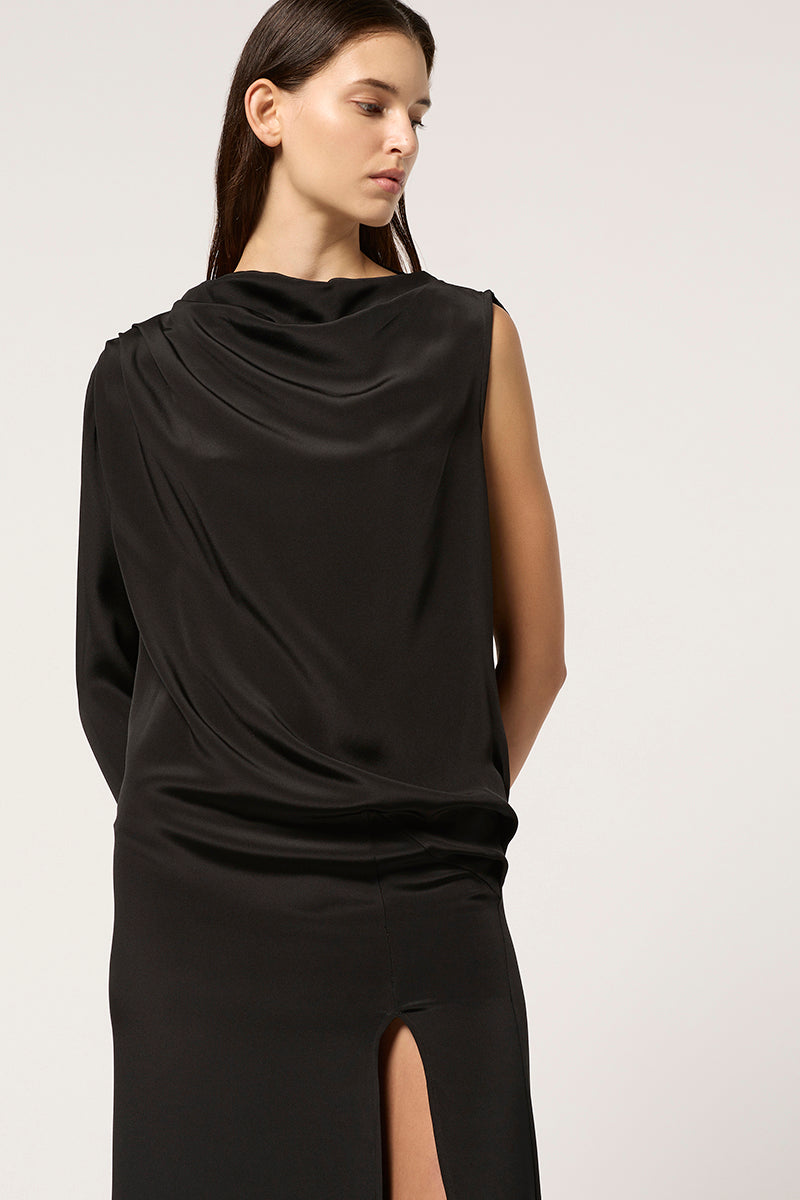 michael lo sordo silk satin maxi dress Floss Silk-satin Maxi Dress